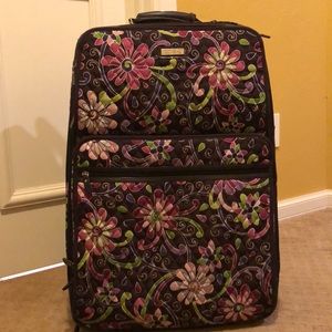 Vera Bradley large suitcase
